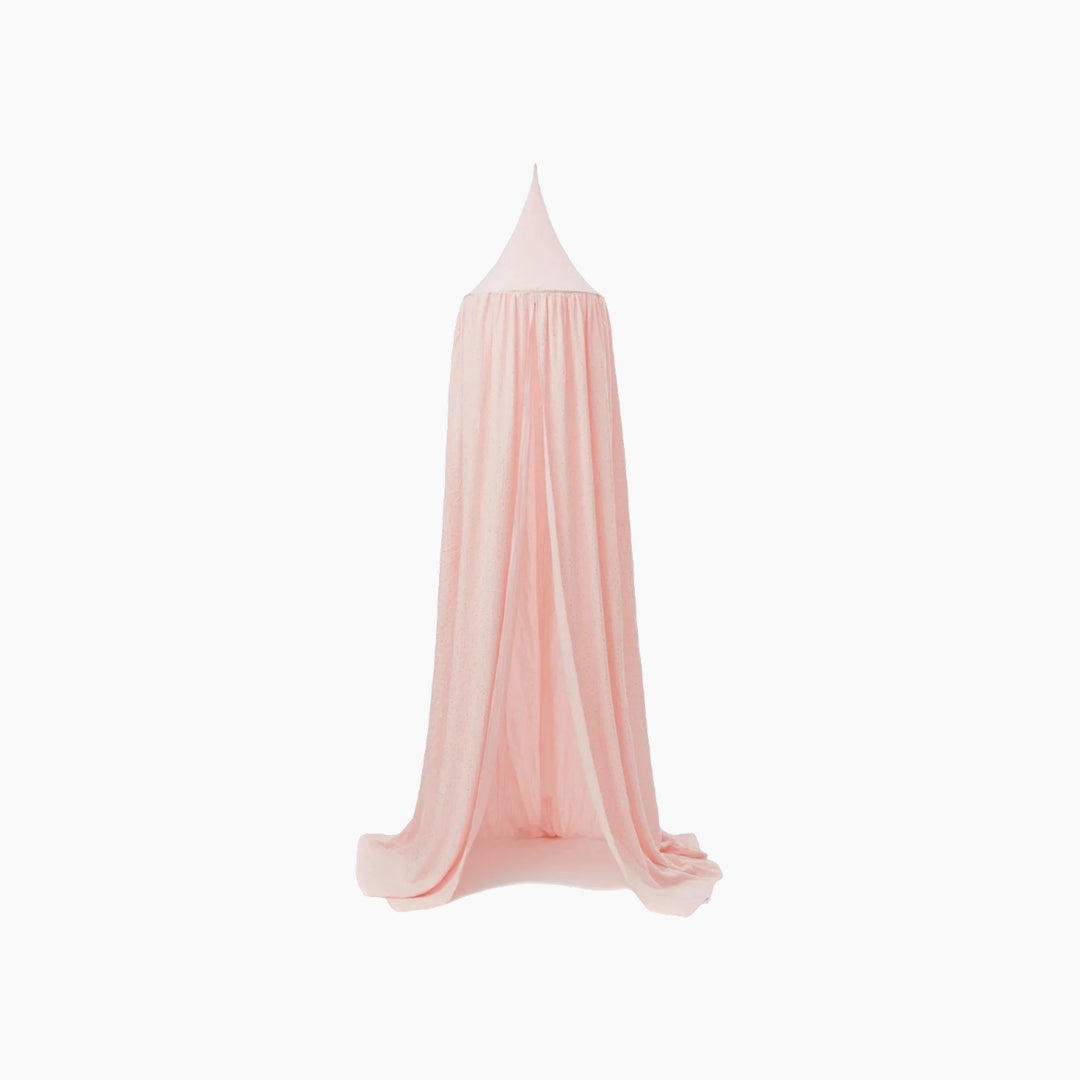 Wigiwama Canopy Pink With Gold Dots