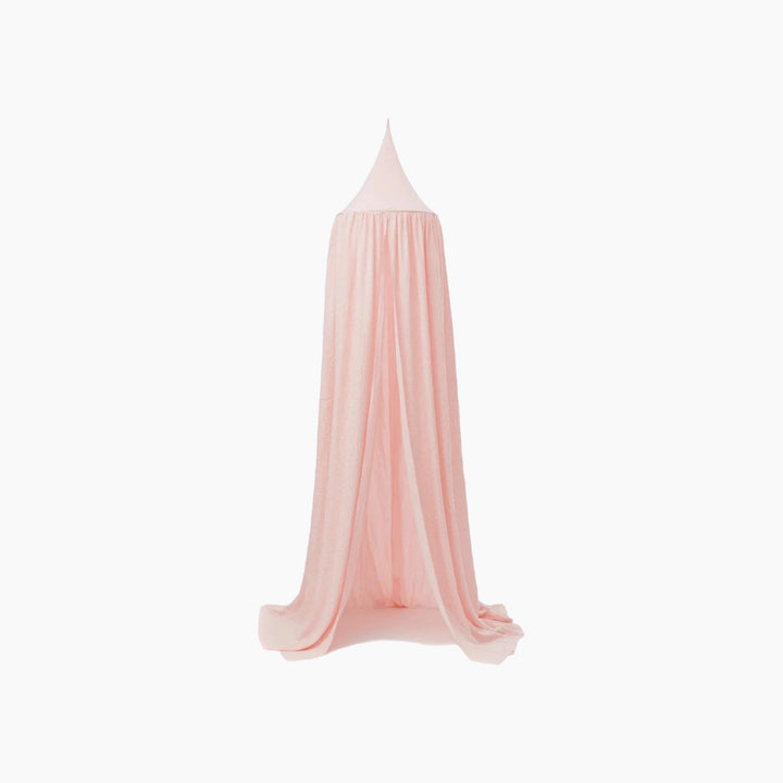 Wigiwama Canopy Pink With Gold Dots