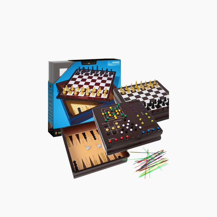 Spin Master Cardinal Classics Family 10 Game Set - HUNA