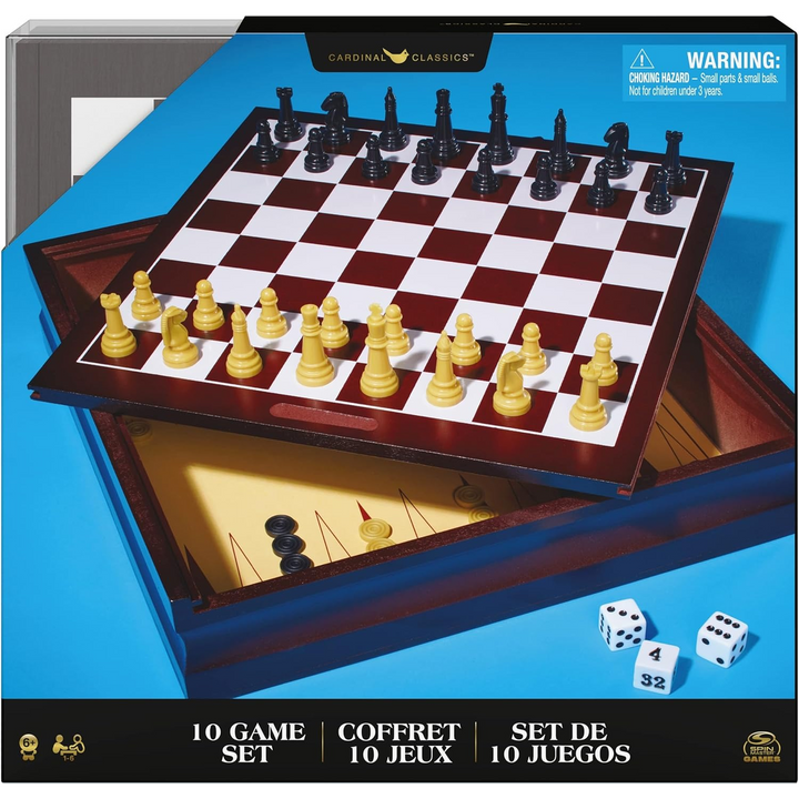 Spin Master Cardinal Classics Family 10 Game Set - HUNA