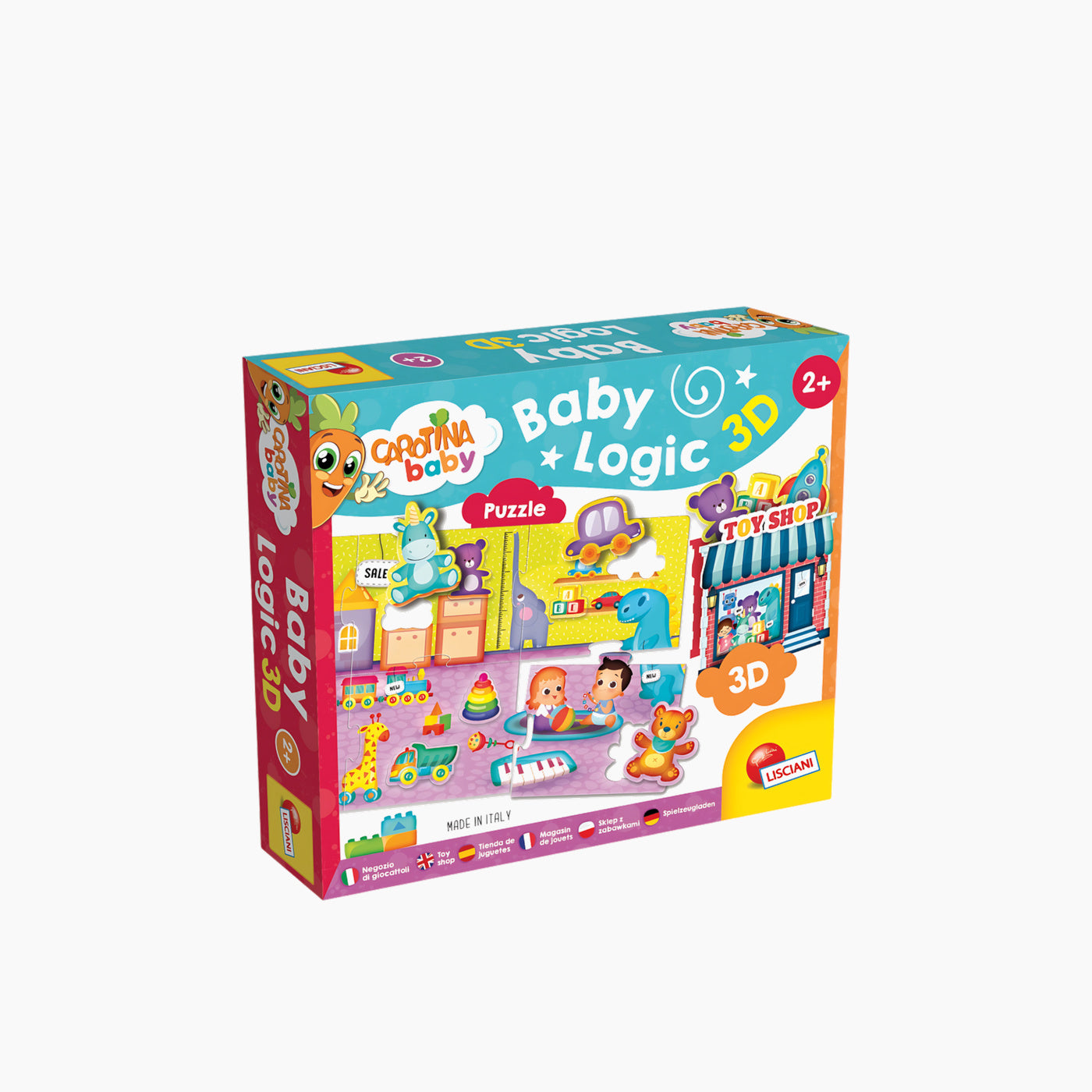 Lisciani Carotina Baby Logic 3D Toys Lisciani Carotina Baby Logic 3D Toys
