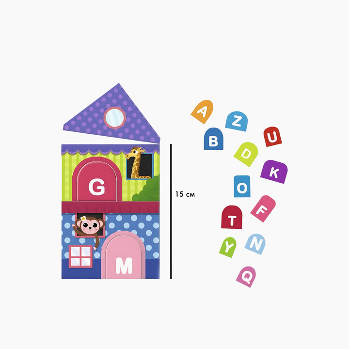 Lisciani Carotina Plus ABC Little House Educational Toy - HUNA