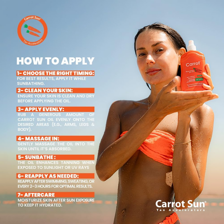 Carrot Tan Spray Tan Oil