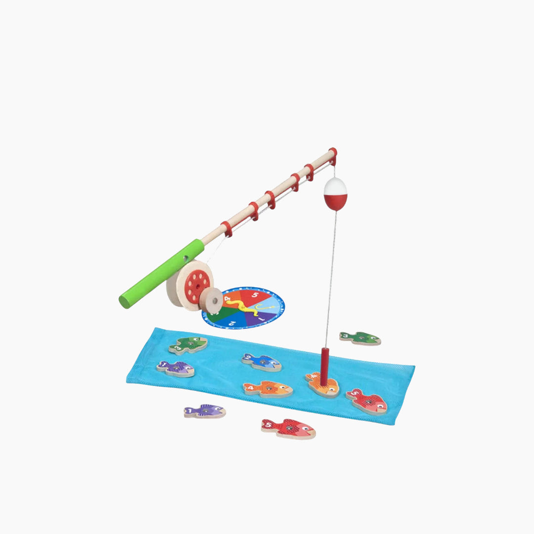 Melissa &amp; Doug magnetic fishing rod set for counting and motor skills