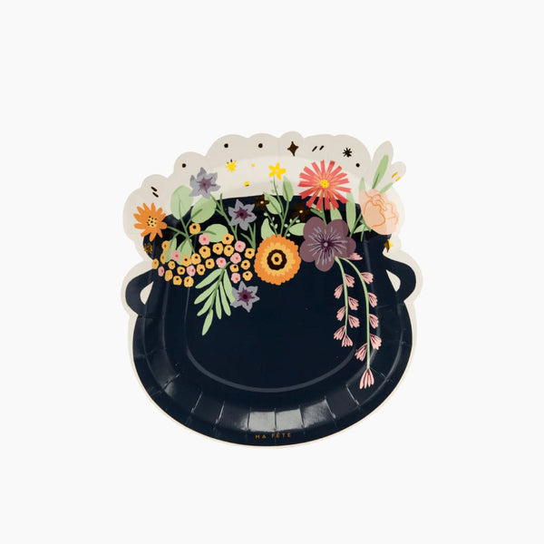 أطباق عشاء مرجل الهالوين