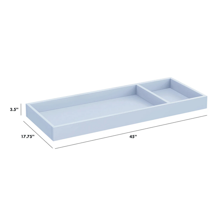 Davinci changing tray in powder blue