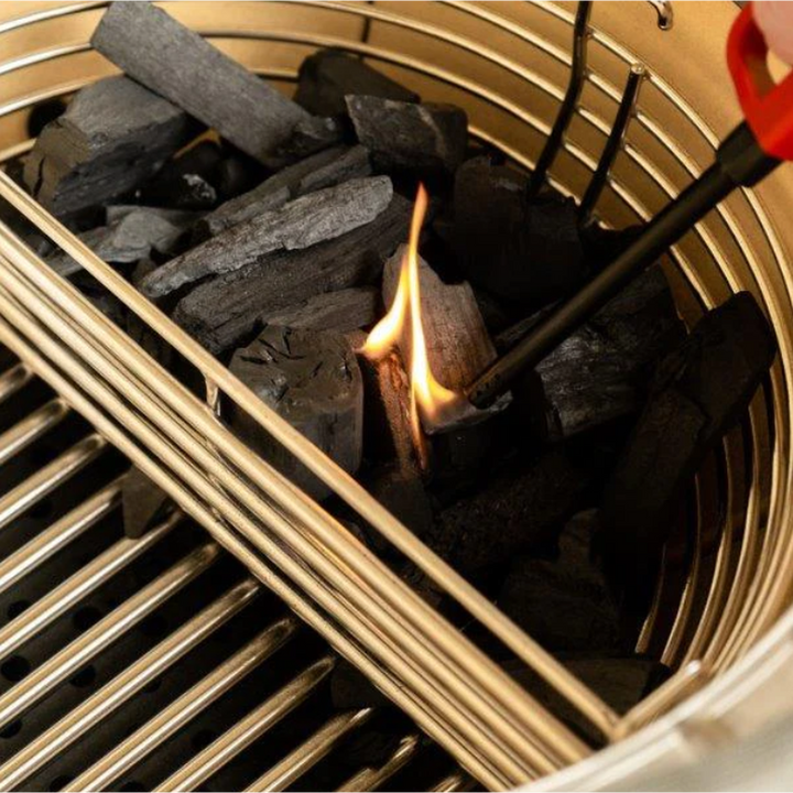 Charcoal Basket with Divider for 26" Kamado