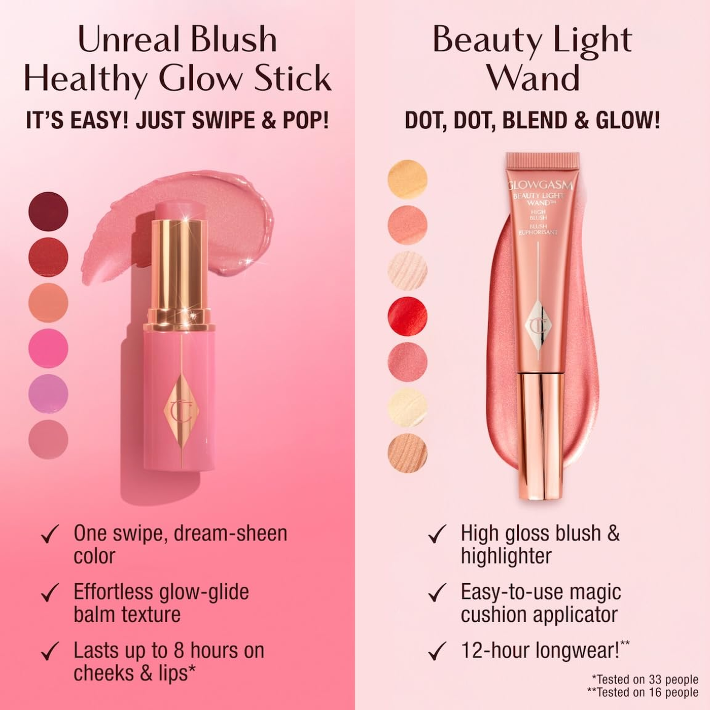 Charlotte Tilbury Unreal Blush Stick Rosy Glow Charlotte Tilbury Unreal Blush Stick Rosy Glow