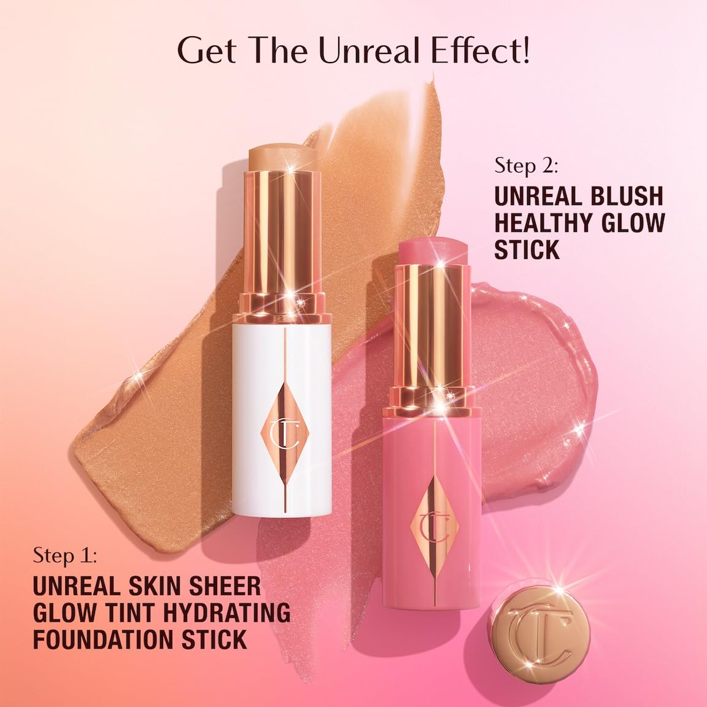 Charlotte Tilbury Unreal Blush Stick Rosy Glow Charlotte Tilbury Unreal Blush Stick Rosy Glow