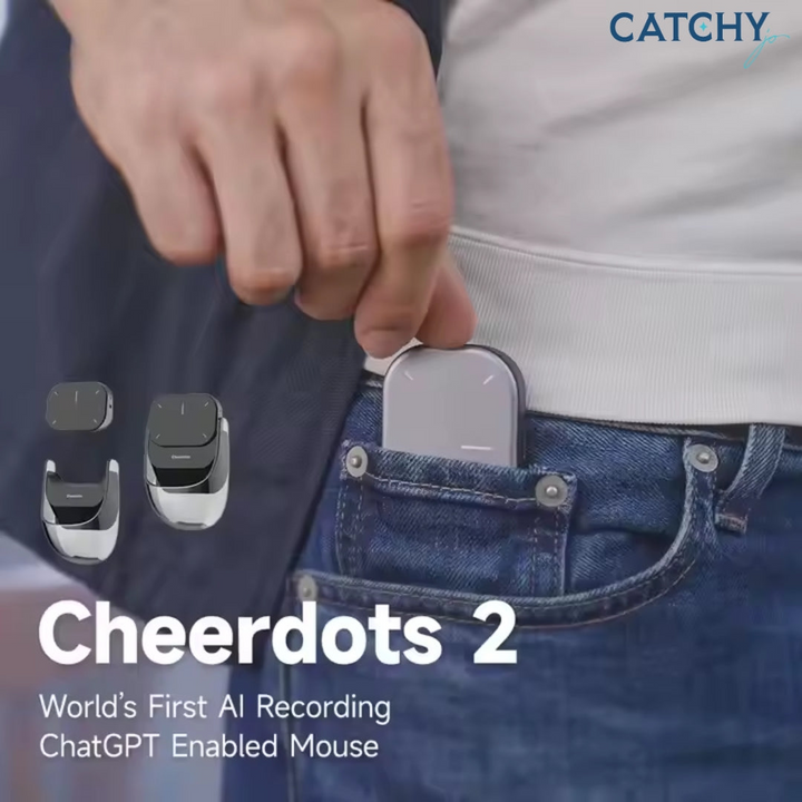 Cheerdots 2 detachable wireless air mouse with voice recording