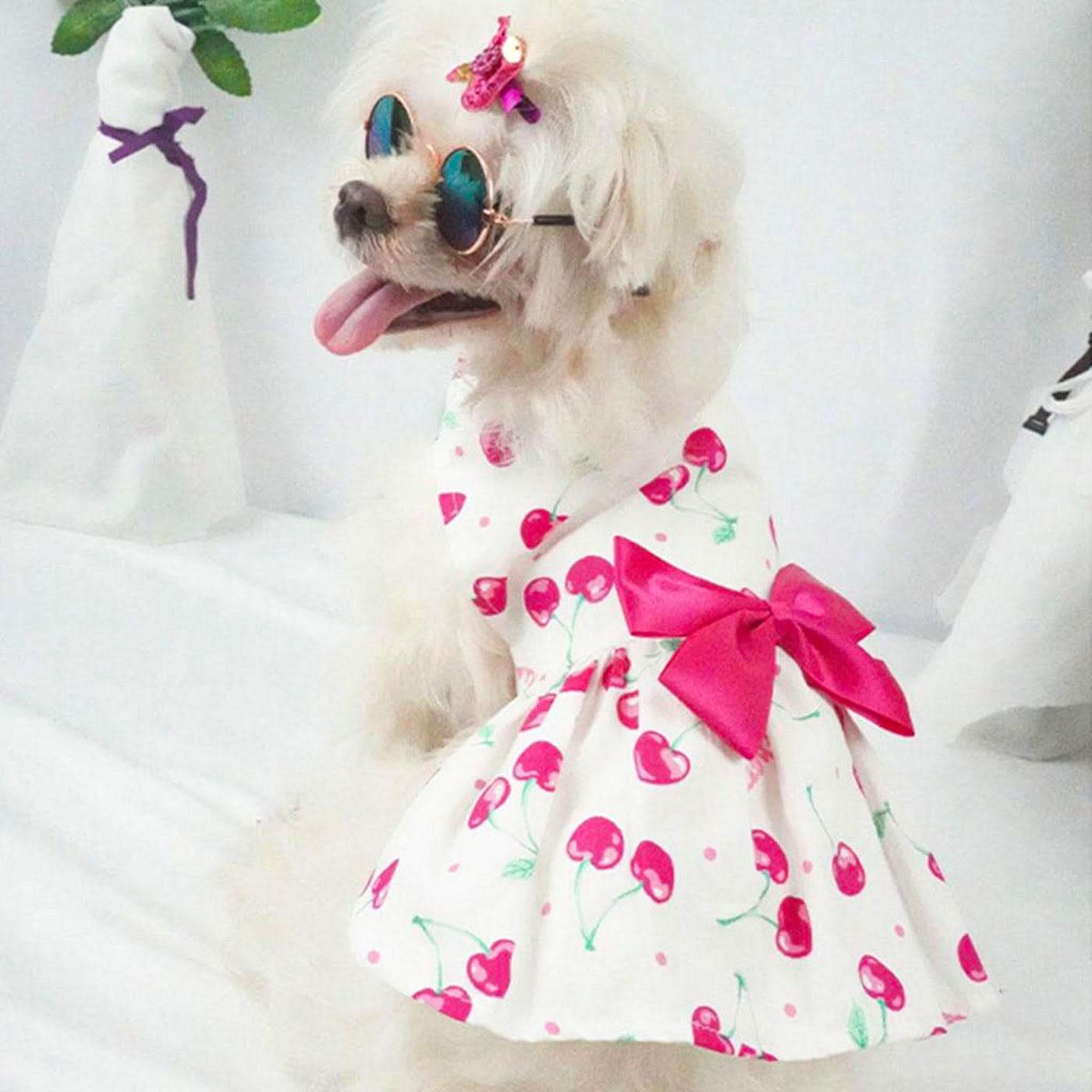 Pet Village Cherry Pattern Pet Skirt Pet Village Cherry Pattern Pet Skirt