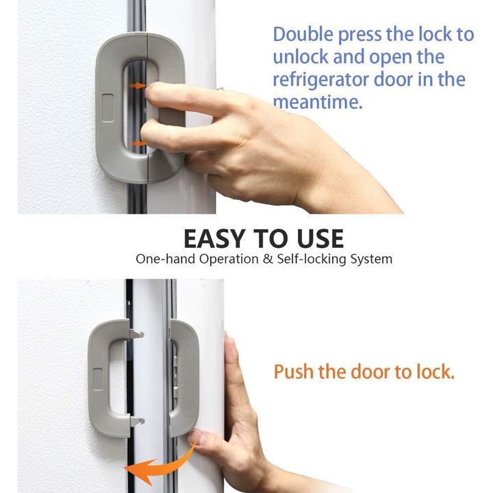 Generic Child-Safety Refrigerator Door Lock