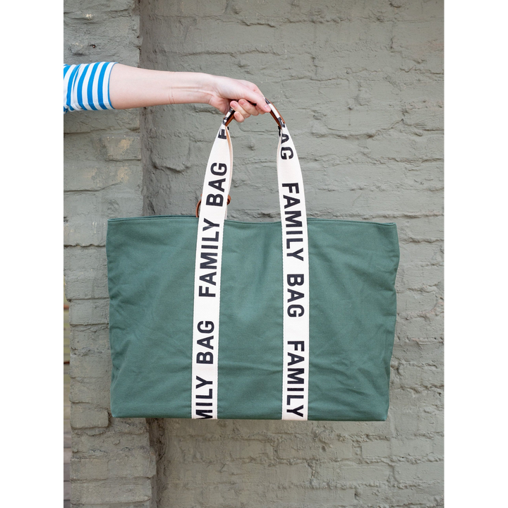 Childhome Nursery Bag Family Bag Signature Canvas