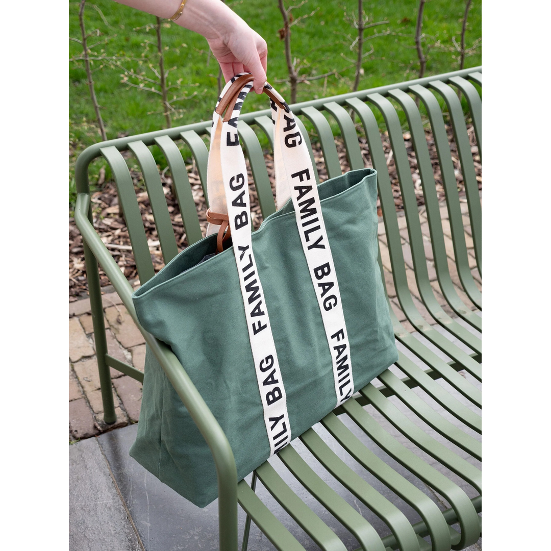 Childhome Nursery Bag Family Bag Signature Canvas