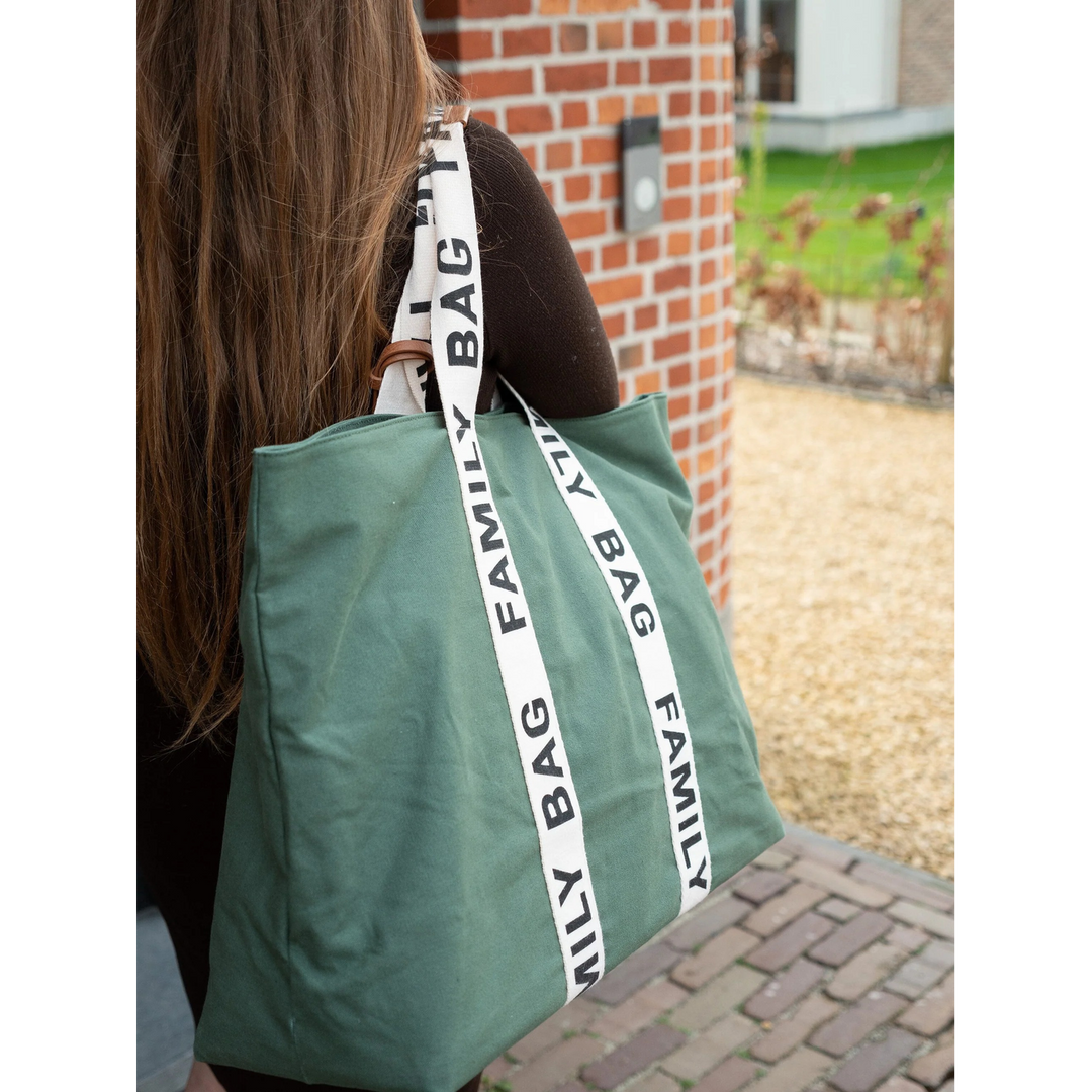 Childhome Nursery Bag Family Bag Signature Canvas