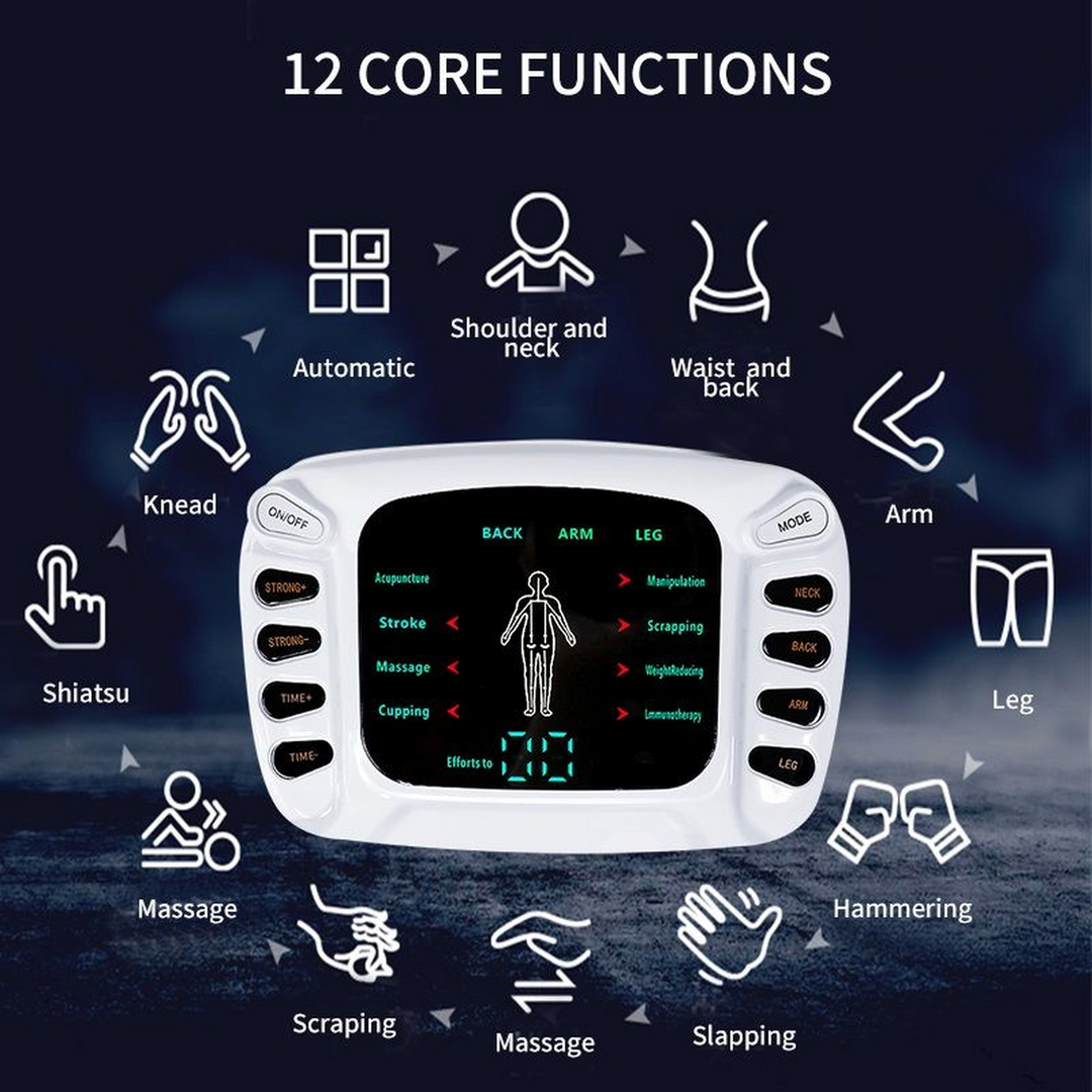 Choudhary Acupressure 10-Level Electric Pulse Massage Device