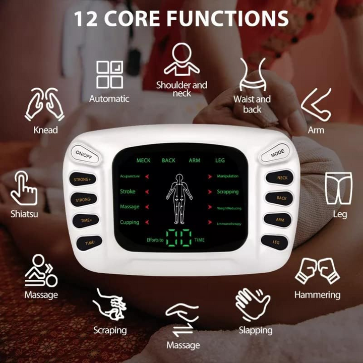 Choudhary Acupressure 10-Level Electric Pulse Massage Device