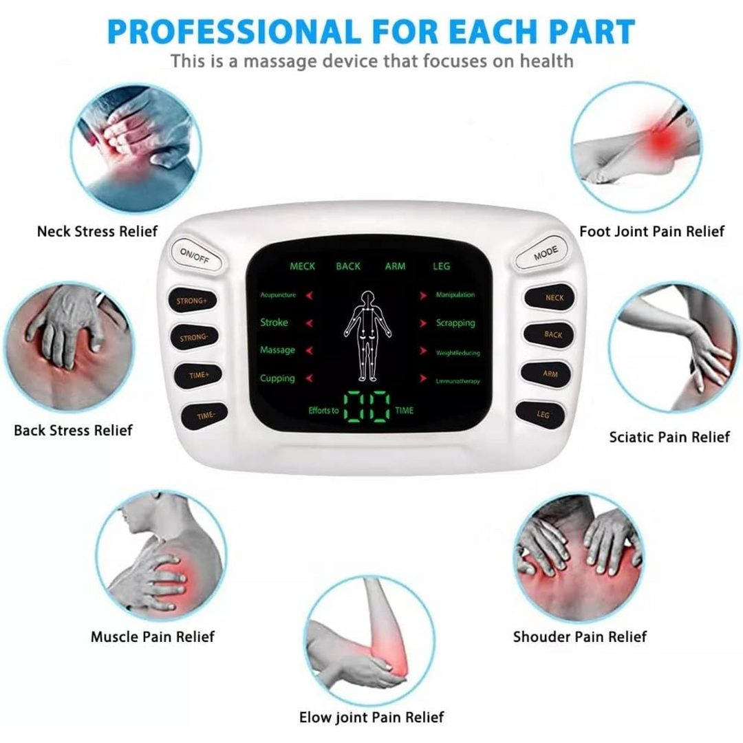 Choudhary Acupressure 10-Level Electric Pulse Massage Device