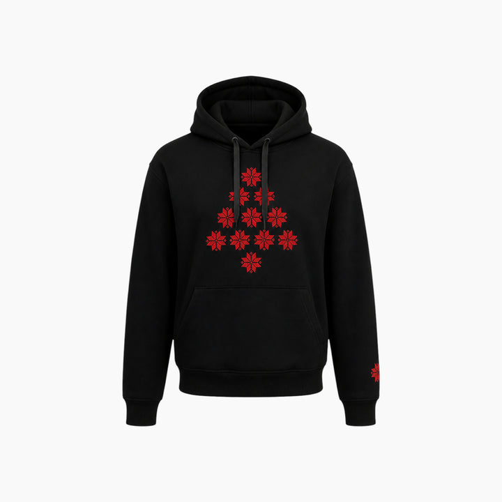 Christmas Hoodie – Kanaan Star Tree Embroidery