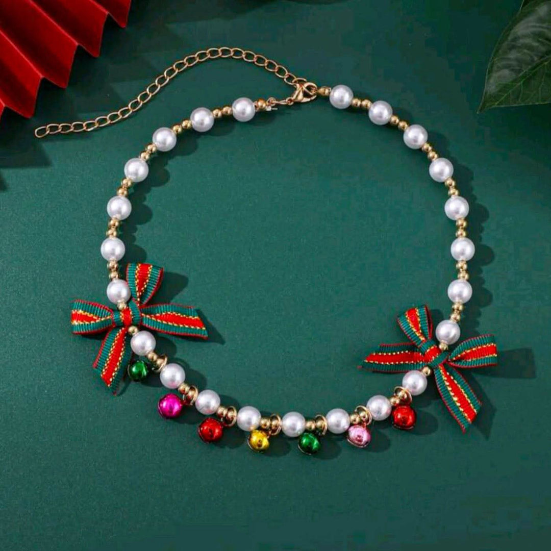 Pet Village Christmas Pet Necklace