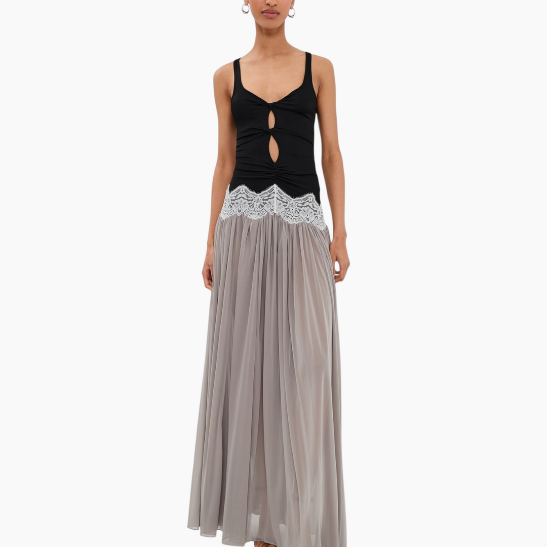 فستان تانك من كريستوفر إسبر بتصميم Twist Verner Lace مفتوح