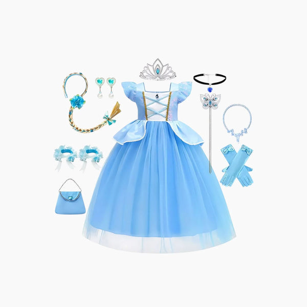 مجموعة زي الأميرة سندريلا