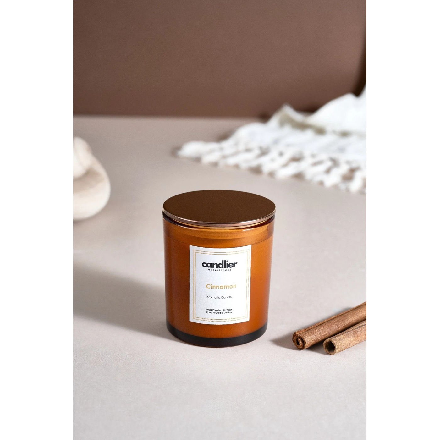 Candlier Cinnamon Candle Candlier Cinnamon Candle