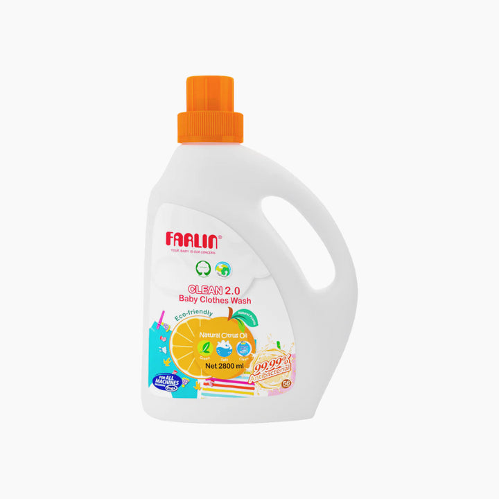 Farlin Citrus Baby Clothes Wash - 2800ml