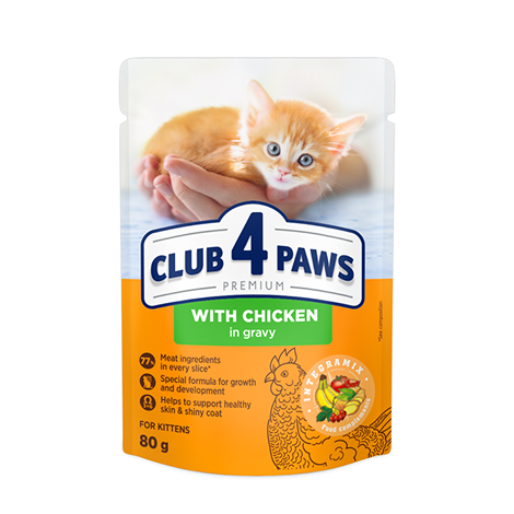 Club4Paws Cl Wet For Adult Cat 20+4