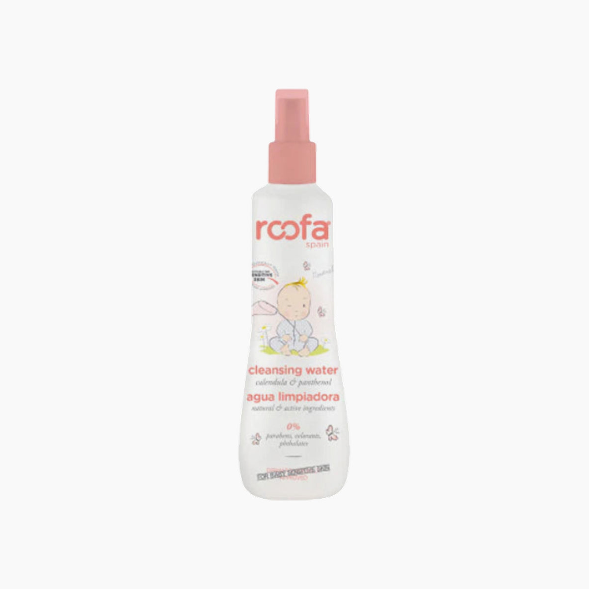 Roofa cleansing water for sensitive skin