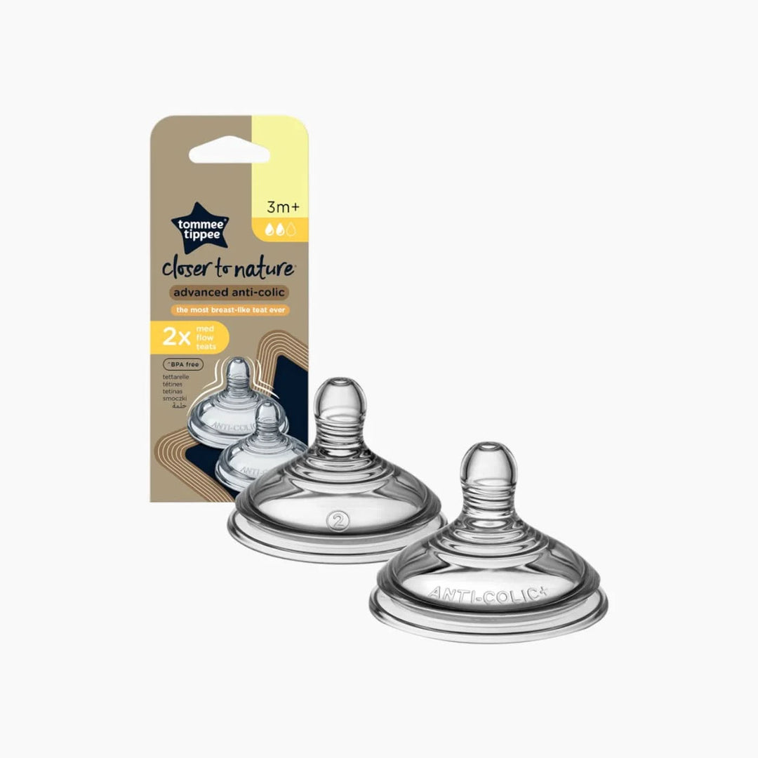 Tommee Tippee Advanced Anti-Colic Fast Flow teats, pack of 2