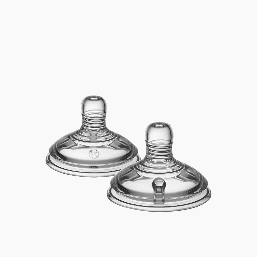 Tommee Tippee Closer to Nature Slow Flow teats, pack of 2