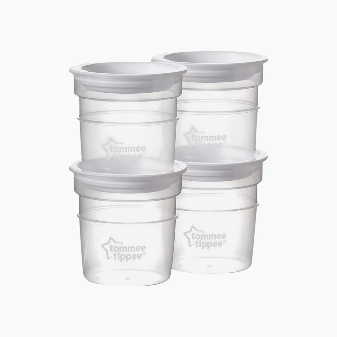 Closer to Nature Milk Storage Pots (4 Pack) - HUNA