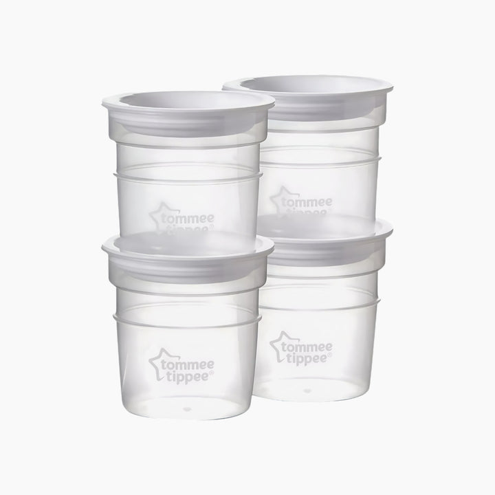 Closer to Nature Milk Storage Pots (4 Pack) - HUNA