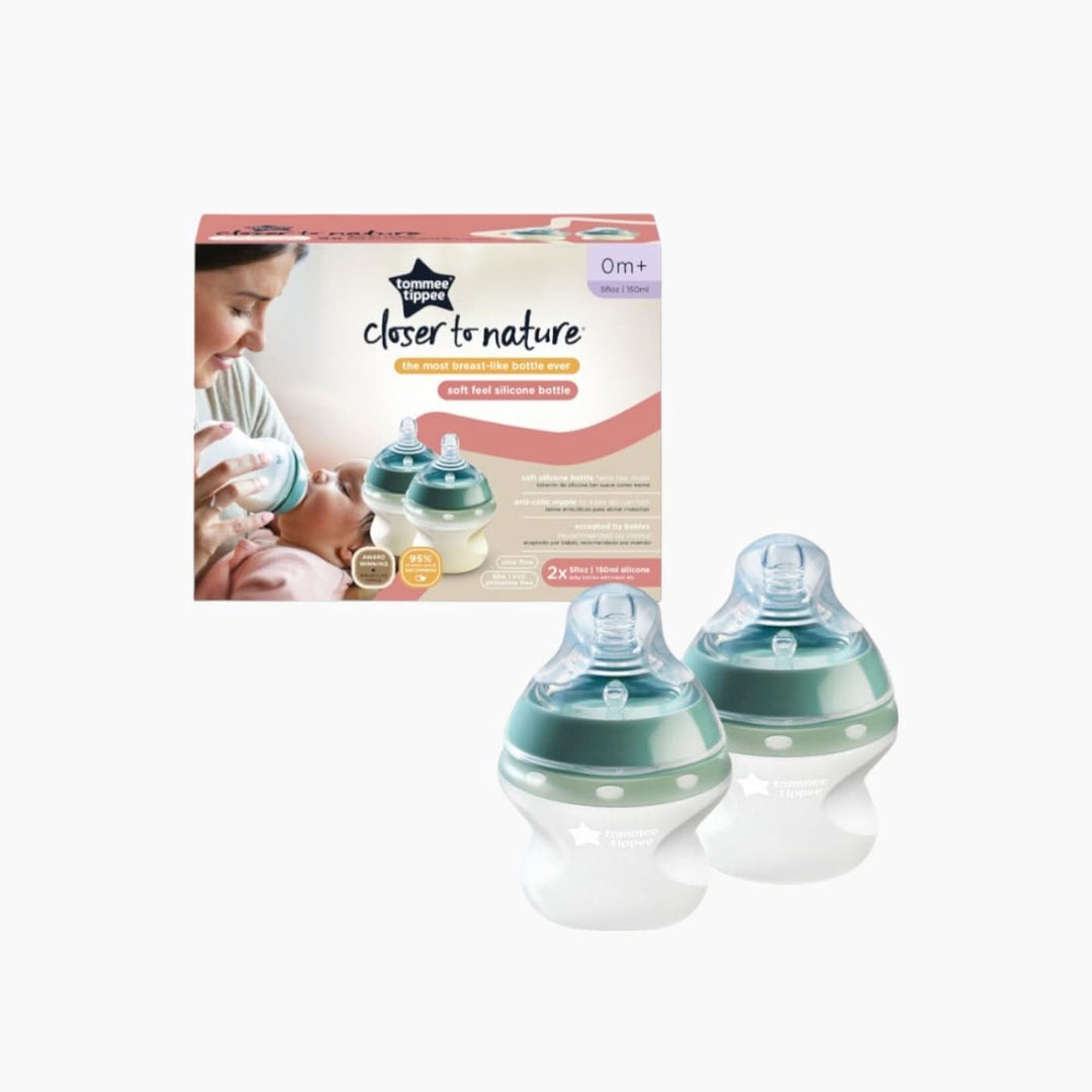 Tommee Tippee Closer To Nature Silicone Bottles - HUNA