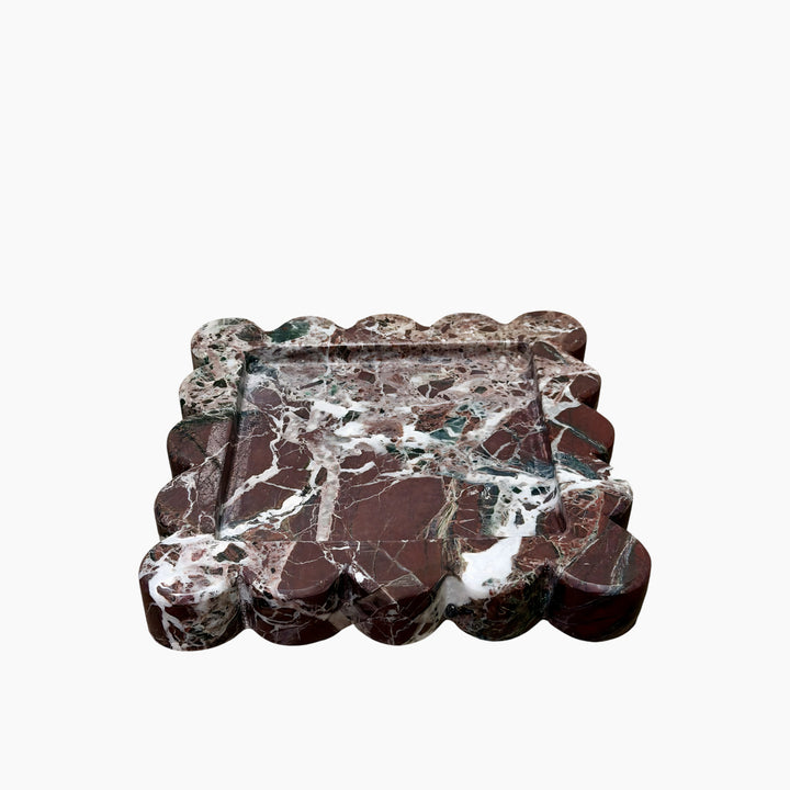 Stone &amp; Co. Rosso Levanto Cloud Tray