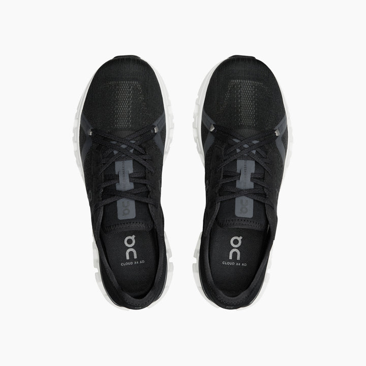 On Cloud X 4 AD Shoes - Black/Asphalt