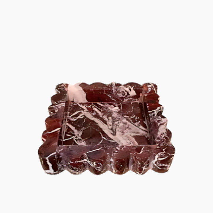 Stone &amp; Co. Rosso Levanto Cloud Tray