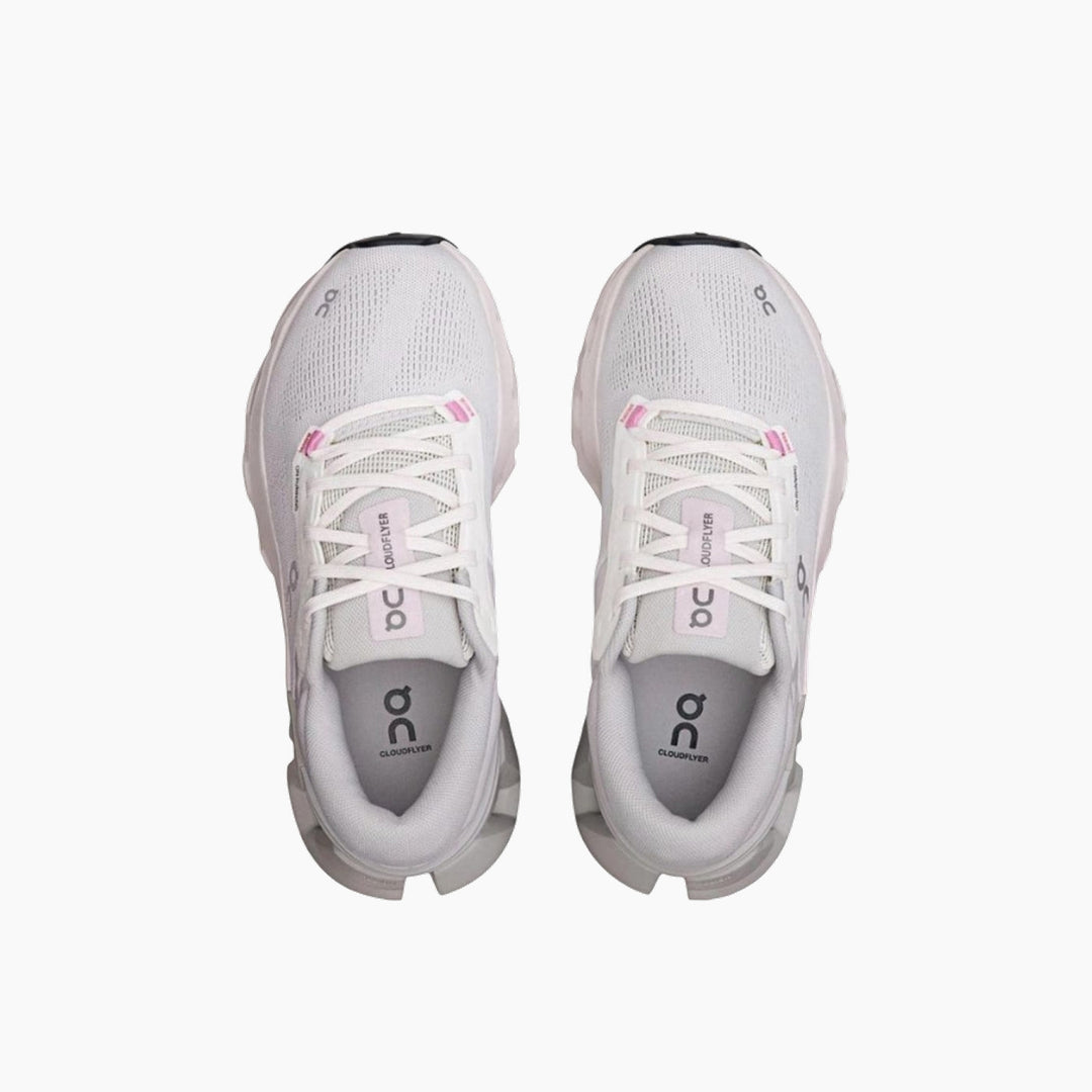 On Cloudflyer 5 Shoes - White/Glacier