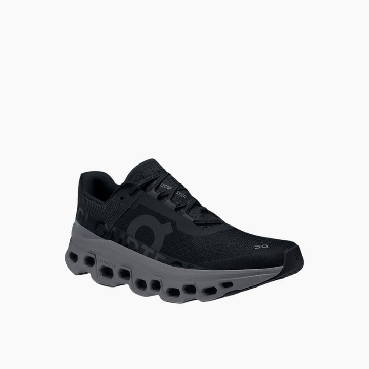 On Cloudmonster Shoes - Black/Magnet