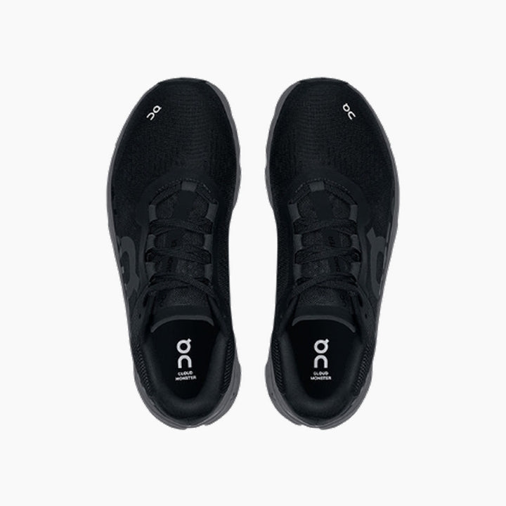 On Cloudmonster Shoes - Black/Magnet