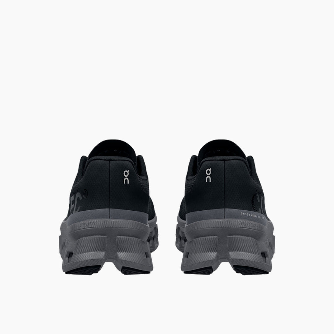 On Cloudmonster Shoes - Black/Magnet