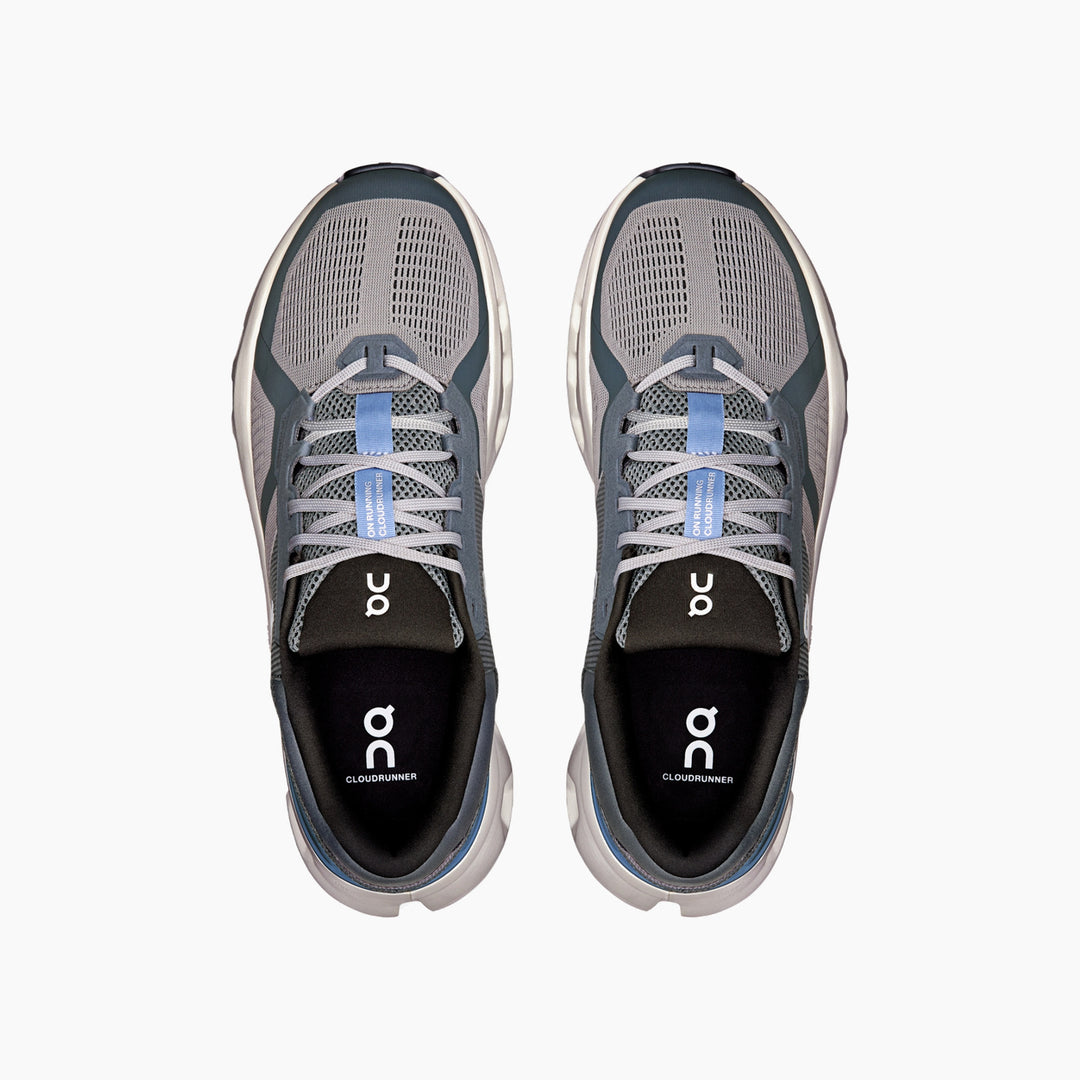 On Cloudrunner 2 Shoes - Alloy/Chambray