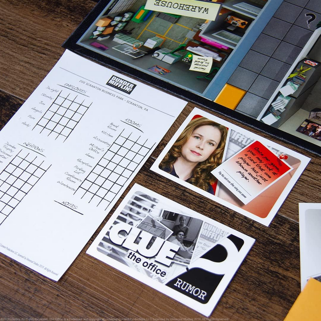 Clue The Office Edition Board Game