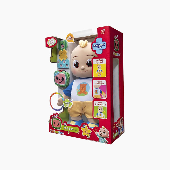Jazwares Cocomelon Boo Boo Jj Feature Plush - HUNA