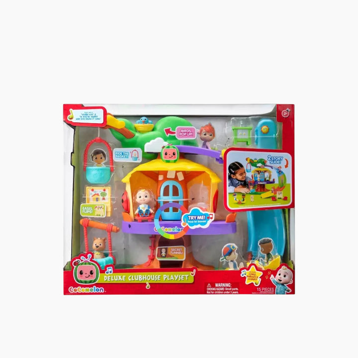 Jazwares CoComelon Deluxe Clubhouse Playset - HUNA