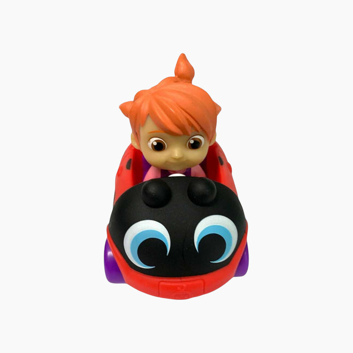 Jazwares Cocomelon Mini Vehicles- Ladybug Car - HUNA