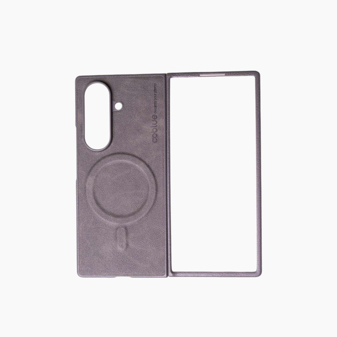 Coblue Z Fold 7 Leather Case With MagSafe