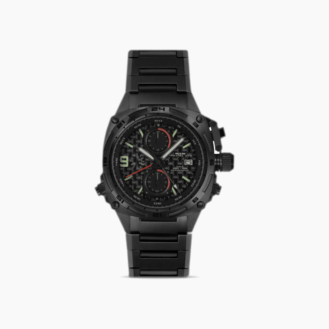 MTM Watches Cobra Black Carbon Lumi Titanium 35MM