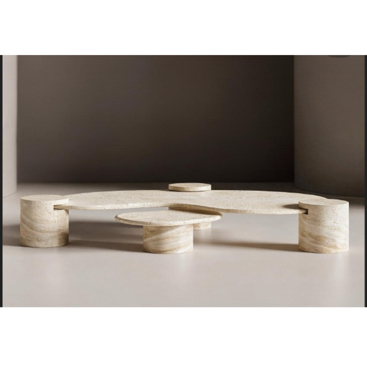 Organic Cloud-Shape Coffee Table